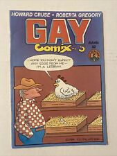 Gay Comix #5  1984 Underground LGBTQ Comics Kitchen Sink picture