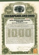 Chesapeake and Ohio Railway Co. - $1,000 Bond - Railroad Bonds picture