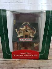 Vtg Santa's Best Christmas in the Rockies Bear Creek sporting Goods with box picture