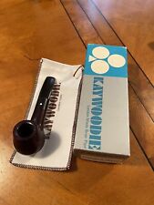 NOS KAYWOODIE LONDON MADE ESTATE PIPE 100 BILLIARD UNSMOKED W/BOX&BAG MUST SEE picture