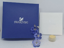 Swarovski Crystal 1055006 Arctic Flower Ornament 2011 SCS Renewal Blue In Box picture