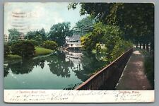 Taunton Boat Club Taunton Mass Undivided Back Vintage Postcard c1906 picture