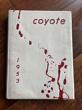 1953 University of South Dakota COYOTE Yearbook: Vintage Fashion Sports College picture
