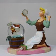 Disney Cinderella “Cleaning Bubbles” Snow Globe Gus n Jack The Disney Store picture