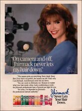 1989 Vintage ad Jhirmack retro shampoo Actress Victoria Principal   02/17/23 picture