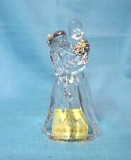 Lenox Crystal Bride & Groom Wedding Bell/Cake Topper w/Pearl Accents Germany picture