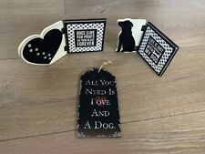 Dog Lovers Decor Set of Three picture