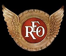 REO Flying Cloud - Vintage 1930 Radiator Emblem Sticker Decal picture