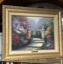 Original paintings by THOMAS KINKADE, it has its certification of authenticity. picture