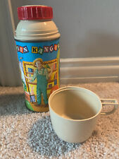 Vintage 1964 Captain Kangaroo Thermos Cup & Stopper picture