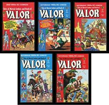 Valor Gemstone Reprint Comic Set 1-2-3-4-5 Lot Gladiator Barbarian Medieval War picture