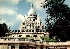 Paris, France, Sacré-Cœur, Basilica, Roman Catholic church, Sacred Postcard picture
