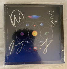 COLDPLAY SIGNED MUSIC OF THE SPHERES ART CARD New picture