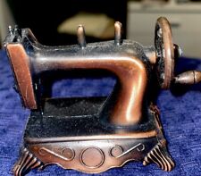Vintage Copper Plated Metal Sewing Machine PENCIL SHARPENER 2.5