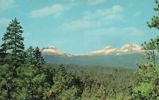 Postcard OR Central Oregon Cascades Three Sisters Chrome Vintage PC J6839 picture