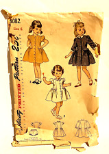 Vintage 1950s Simplicity Girls Dress Pattern Size 6 #3082 picture