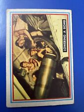 1953 Topps Fighting Marines 6 Lowering A Bomb USMC picture