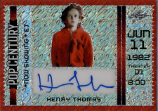 2024 Leaf Pop Century Henry Thomas NOW SHOWING AUTO #4/5 signed picture