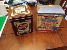 Hershey's Millenium Series Canister #2 and M&M's post office tins picture