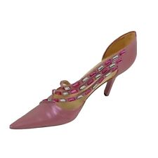 Just the Right Shoe Pink Bejeweled Pump Raine  #25468 picture
