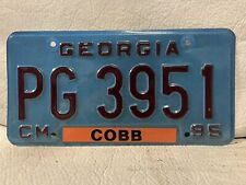 Vintage 1995 Georgia Truck License Plate picture