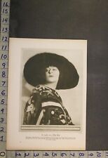 1925 ALLA NAZIMOV ACTRESS RUSSIAN BROADWAY MOVIE STAR PHOTO INSERT 24306 picture