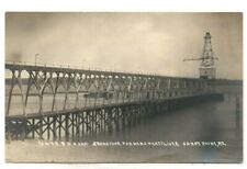 c1930 Real Photo PC: Tower & Wharf, Aroostook Farmers Fertilizer, Sandy Point ME picture