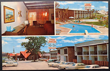 Postcard New Orleans LA - c1970s Howard Johnsons Motel Restaurant picture