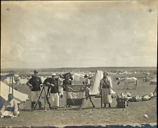 Algeria, Constantine, 3rd Regiment of Zouaves, Colonel and French Flag Vint picture