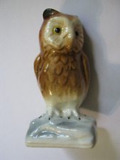 Goebel W. Germany 1970s 38304 08 Barn Hoot Owl Figurine 3 1/4