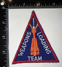USAF US Air Force Weapons Loading STAND Team AIM-4 Falcon Missile F-102 Patch picture