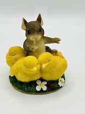 Charming Tails Fitz & Floyd Shhh, Don’t Make A Peep 88/702 Figurine Retired NIB picture
