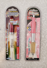 New Original Quasar Pen Factory Sealed Changing Color Lights 2002/3 Lot of 2 picture