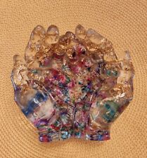 Vintage Lucite Flower Hand picture