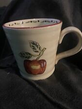 Home Trends Apple Grove Coffee Mug 7060273 4.5” Tall 4 1/4” Wide Microwave Safe picture