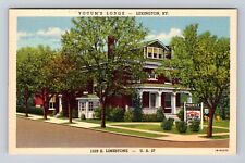 Lexington KY-Kentucky, Yocum's Lodge, Advertisement, Antique, Vintage Postcard picture