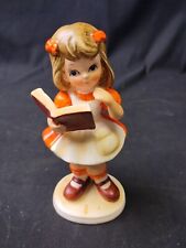 Vintage Inarco Figurine E4698 Girl Reading Book picture