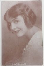 Vintage Penny Arcade Postcard Enid Bennett Silent Movie Starlet Actress 1920's picture