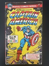 Stan Lee Presents Captain America Full Color Paperback Marvel Pocket Comics 1979 picture