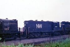 N&W norfolk & western GP-9 2518 original railroad slide picture