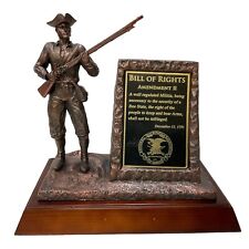 2010 NRA Endowment Statue Bill Of Rights National Rifle Association Bronze picture