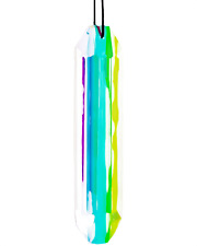 Hanging Crystals Chandelier Prisms Pendant Crystal Suncatcher Colorful Hexagon H picture