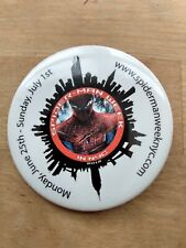Spiderman   Spider-Man Week In NYC 2012 Official Pin/Button picture