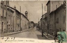 CPA AK BELLEVILLE-sur-SAONE - Rue de BEAUJEU (451124) picture