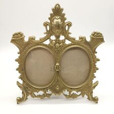 Victorian-Style Oval Double Picture Frame 10