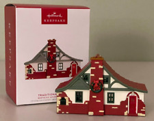 Hallmark 2023 Nostalgic Houses & Shops TRADITIONAL TUDOR 40th Ornament ~ NMIB picture