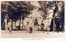 MAGOG QC - St. Patrick Church Real Photo Postcard rppc picture