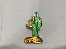 Arizona Cactus Pin Souvenir Pinback picture