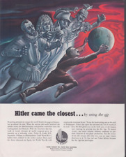 1943 Print Ad Vultee Aircraft Hitler came the closest by using the air Illus picture