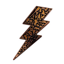 HARRY POTTER PIN Lightning Bolt Wizarding World Motif Gift Enamel Lapel Brooch picture